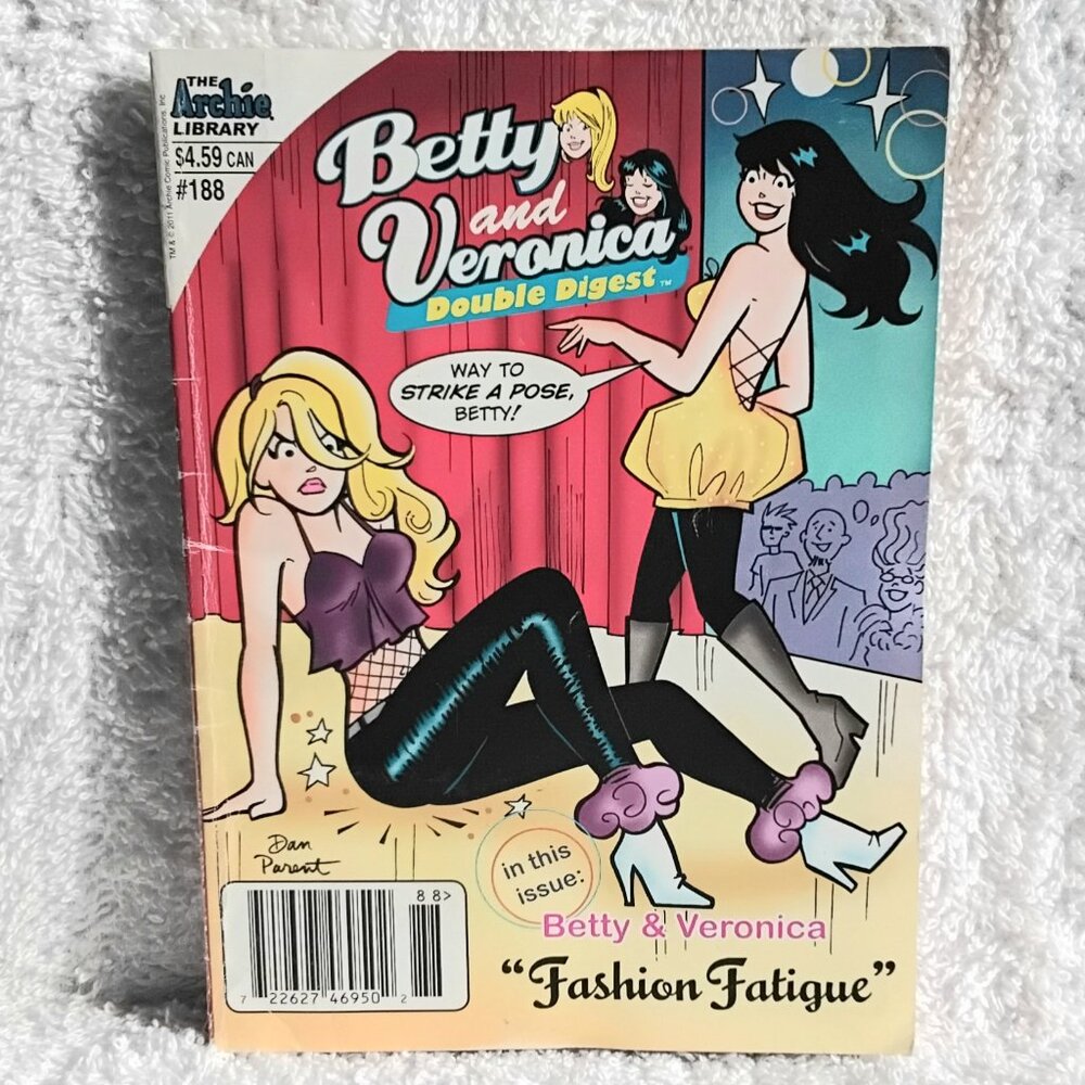 5/$20 2011 Betty and Veronica Double Digest No. 188!!